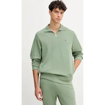 Pánský svetr Bavlněný svetr Lacoste SH1927 zelená 77X, vel. XL