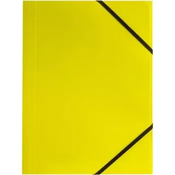 Archivační box Kartonová složka s gumičkou A4, limetkově zelená