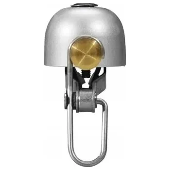 Zvonek na kolo ROCKBROS Retro zvonek na kolo >75DB na řídítka 21-31,8 mm, šedý