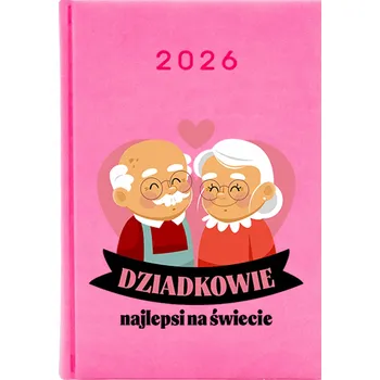 Kalendář Knižkový kalendář 2026 A5 FunnyCase růžový