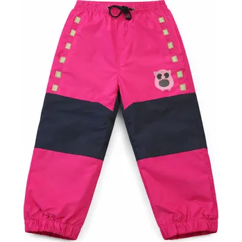xcena Růžové šusťákové kalhoty dívčí Velikost: 80
