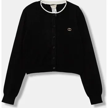 Dívčí svetr Dětský kardigan Twinset 252GJ3010 černá 99X, vel. 170