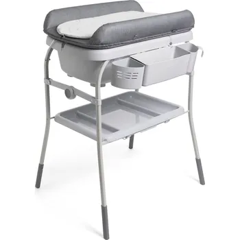 přebalovací pult a komoda CHICCO Cuddle & Bubble Graphite Melange Přebalovací pult s vaničkou 0m+