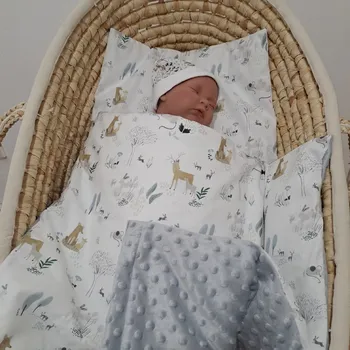 Dětská deka Pro útulný domov Sada polštářek a peřinka Lesní zvířátka polštářek - peřinka: Pouze samotná peřinka