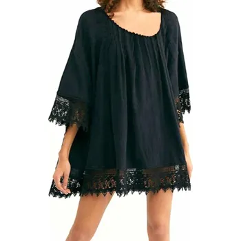 Dámské šaty APT PLÁŽOVÁ TUNIKA ČERNÁ