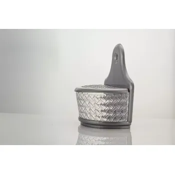 Dóza na potraviny Nástěnná plastová dóza na sůl s pleteným designem