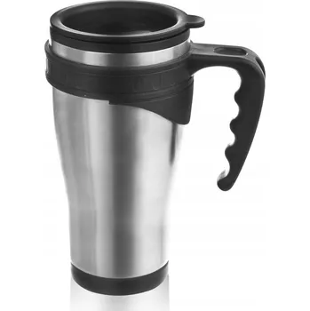 Termoska TERMOHRNEK OCELOVÁ TERMOSKA NA KÁVU ČAJ TURISTICKÁ TĚSNÁ 450 ML