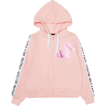 Dívčí mikina Winkiki Kids Wear Dívčí mikina s kapucí Trend Setter - růžová Velikost: 164