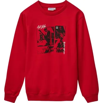 Chlapecká mikina Winkiki Kids Wear Chlapecká mikina Art Style - červená Velikost: 146
