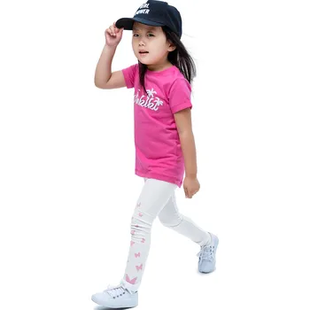Dívčí legíny Winkiki Kids Wear Dívčí legginy Butterfly - bílá Velikost: 122