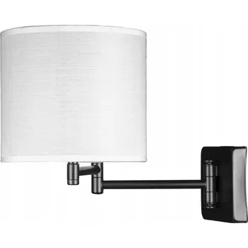 Nástěnné svítidlo Nástěnné svítidlo Ledigo bílé, černé E27 60 W