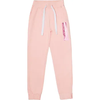 Winkiki Kids Wear Dívčí tepláky Trend Setter - růžová Velikost: 140