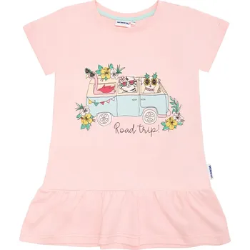 Dívčí tričko Winkiki Kids Wear Dívčí tričko Road Trip - světle-růžová Velikost: 110