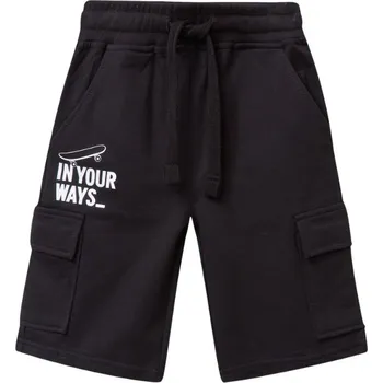 Chlapecké kraťasy Winkiki Kids Wear Chlapecké kraťasy In your Ideas - černá Velikost: 170