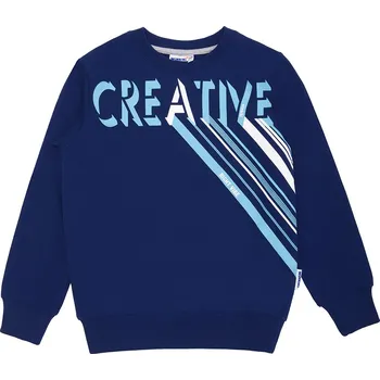 Chlapecké tričko Winkiki Kids Wear Chlapecká mikina Creative - navy Velikost: 140