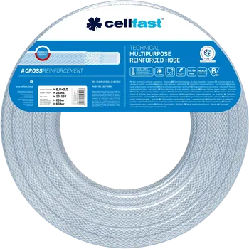 Zahradní hadice Vyztužená technická hadice 25 m 10,0 mm x 2,5 mm