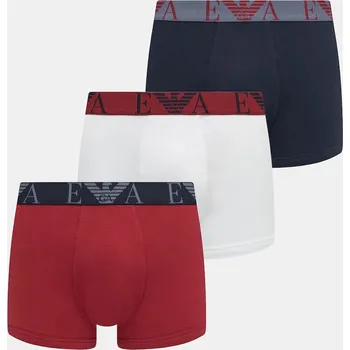 Boxerky Boxerky Emporio Armani Underwear 3-pack EM000259.AF10778 červená 33A, vel. L