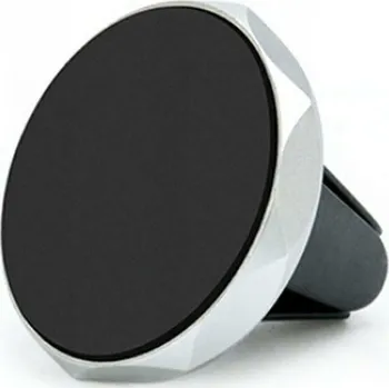 Silný Odolný Magnetický Držák do Auta na Telefon Stříbrný