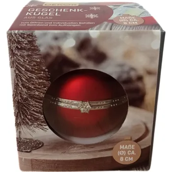 Vánoční ozdoba Vánoční Koule Vánoční ozdoba zelená VYSOKÁ