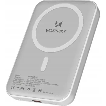 Powerbanka Magnetická bezdrátová powerbanka Wozinsky 10 000 mAh MagSafe