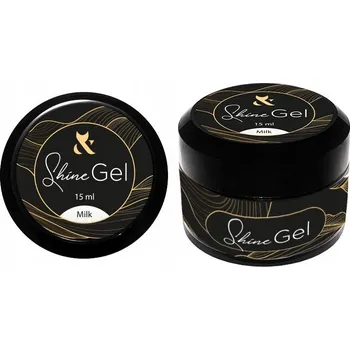 Lak na nehty Fox Shine Gel Milk 15 ml stavební gel