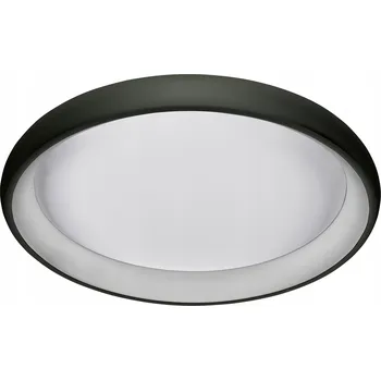 Kulatý Stropní Svítidlo Italux 61 x 8,5 cm bílá, černá