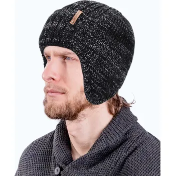 Čepice Marhatter Pánská pletená čepice - 1461 - černá