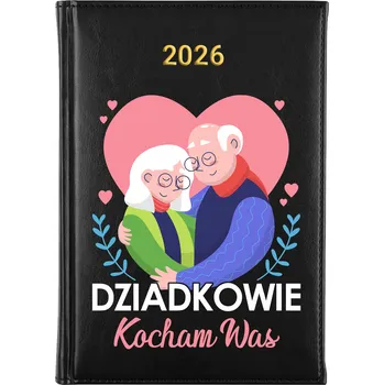 Kalendář Knižní kalendář 2026 A5 FunnyCase černý