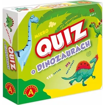Desková hra Stolní hra Mikro Kvíz – Dinosauři Alexander