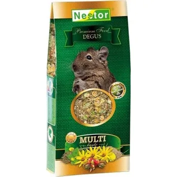 Krmivo pro hlodavce Nestor krmivo směs 0,23 kg osmák degu
