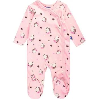 Winkiki Kids Wear Dívčí dupačky Be Happy - růžová Velikost: 68