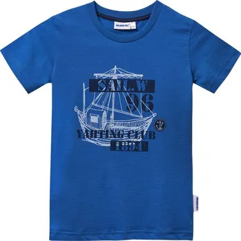 Winkiki Kids Wear Chlapecké tričko Yachting Club - tmavě modrá Velikost: 104