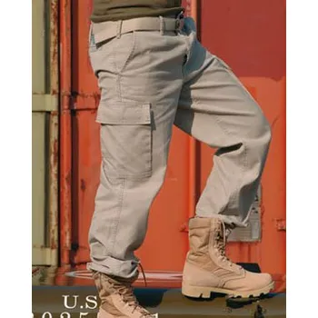 Kalhoty BW typ moleskin předeprané KHAKI