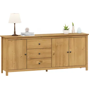 Komoda Idea-nábytek Komoda 3 dveře + 3 zásuvky TORINO vosk 8064V