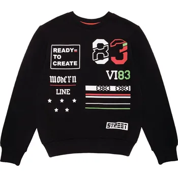 Chlapecká mikina Winkiki Kids Wear Chlapecká mikina Line 83 - černá Velikost: 164