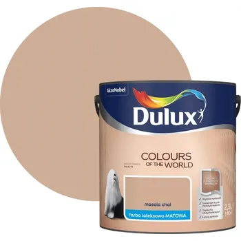 barva na zeď Dulux latexová Barva na zeď 2,5 l masala chai matná