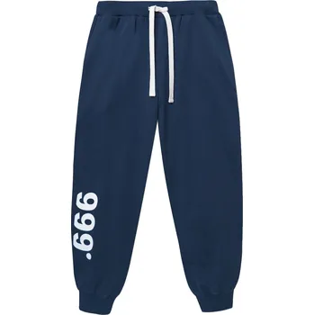 Winkiki Kids Wear Chlapecké tepláky 999 - tmavě modrá Velikost: 146