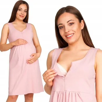 Dámská noční košile Košile pro kojící Anda L/XL bavlna bez rukávů