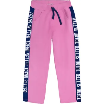 Winkiki Kids Wear Dívčí tepláky Summer Smile - růžová Velikost: 152