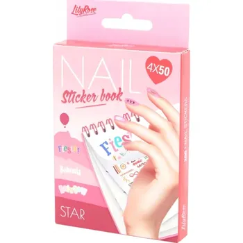 Samolepky na nehty 200 kusů