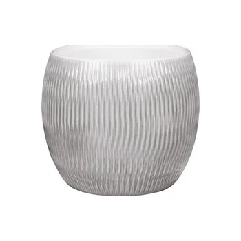 Obal na květináč Obal na květník PLISSEE SOUDEK keramický lesklý d17x15cm (cs)