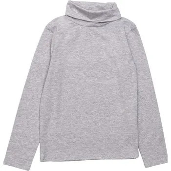 Dívčí oblečení Winkiki Kids Wear Dětský rolák - šedý melanž Velikost: 152