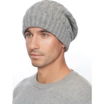 Čepice Marhatter Pánská pletená čepice - 8030 - šedá