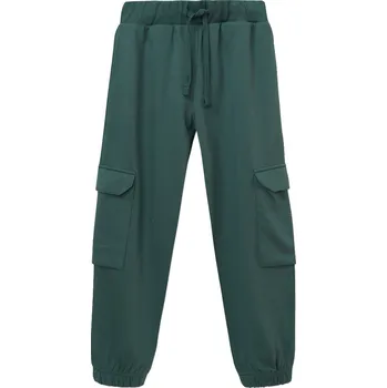 Winkiki Kids Wear Dětské tepláky - khaki Velikost: 146