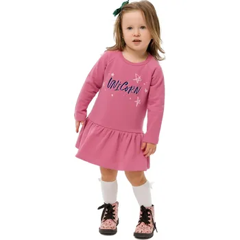 Dívčí šaty Winkiki Kids Wear Dívčí šaty Unicorn - růžová Velikost: 104