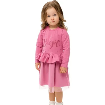 Dívčí šaty Winkiki Kids Wear Dívčí šaty Magic - růžová Velikost: 104