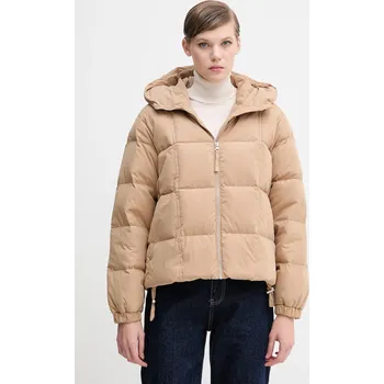 Péřová bunda United Colors of Benetton 22T6DN086 hnědá 82X, vel. XL