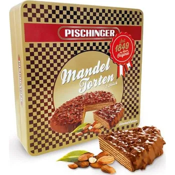 Bonboniéra PISCHINGER Mandlový dort v doze 320g