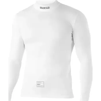 Pánské tričko Tričko Sparco s dlouhým rukávem RW4, homologace FIA, barva: bílá, velikost: XL