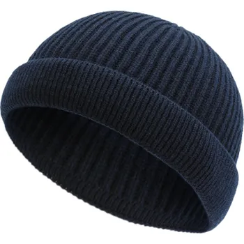 Čepice Marhatter Pánská pletená čepice - 0944 - tmavě modrá